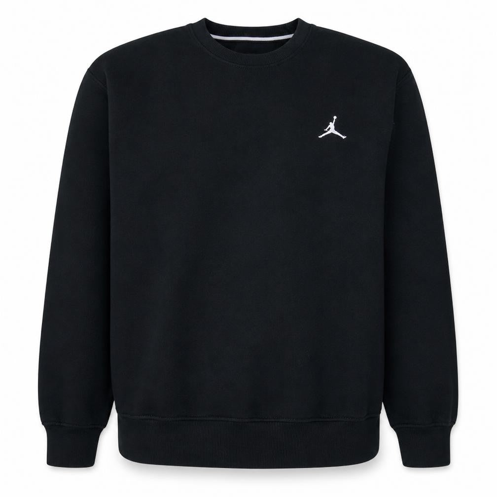 Jordan Men's Black Crew Neck Sweatshirt M Pullover Fleece