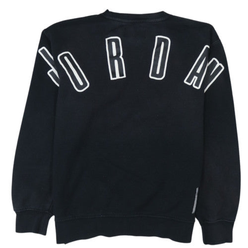 Jordan Men's Black Crew Neck Sweatshirt M Pullover Fleece