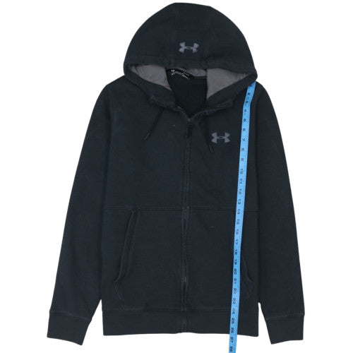 Under Armour Men's Black Full Zip Athletic Hoodie Size L