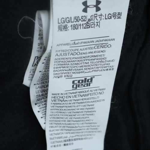 Under Armour Men's Black Full Zip Athletic Hoodie Size L