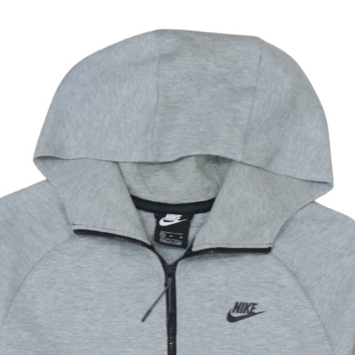 Nike Men's Grey Full Zip Hoodie Size M Sportswear