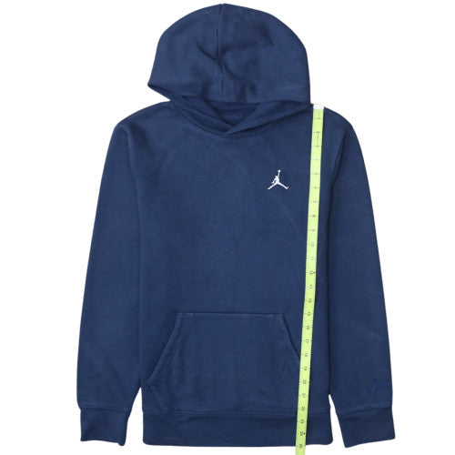 Jordan Boys Blue Pullover Hoodie XL 13-15 Years Cotton Fleece Jumper
