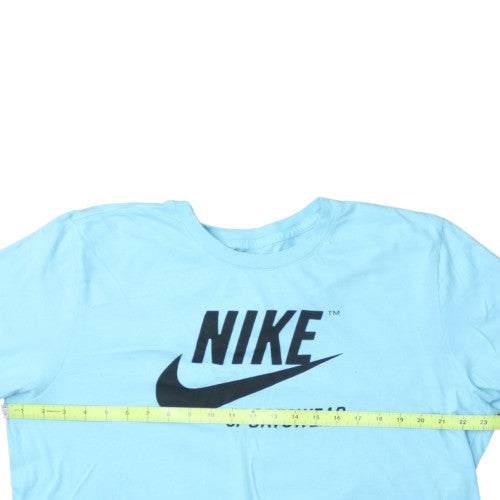 Nike Men's Blue XL Sportswear Graphic Print T-Shirt