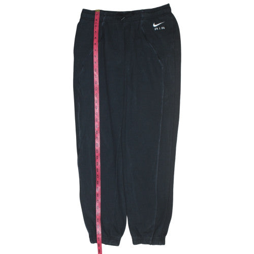 Nike Air Men's Black M Jogger Sweatpants Cotton Blend