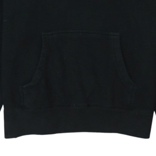 Obey Mens Black Pullover Hoodie L Streetwear Embroidered Logo