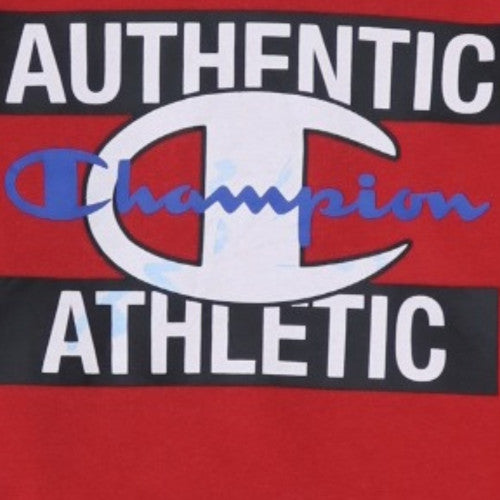 Champion Men's Red Pullover Hoodie S Authentic Athletic Fleece