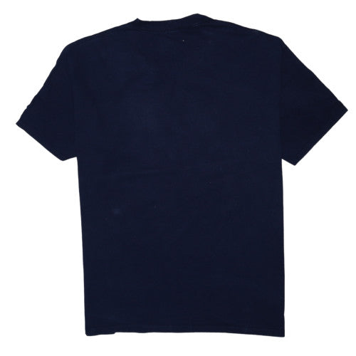 Russell Men's Blue XL University Graphic Short Sleeve T-Shirt