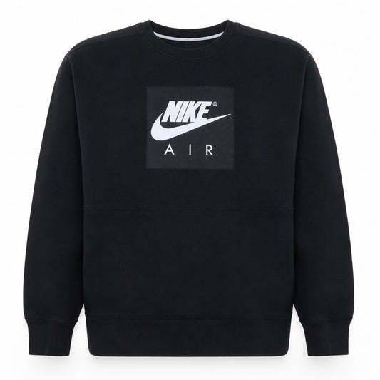 Nike Air Men's Black L Pullover Fleece Sweatshirt
