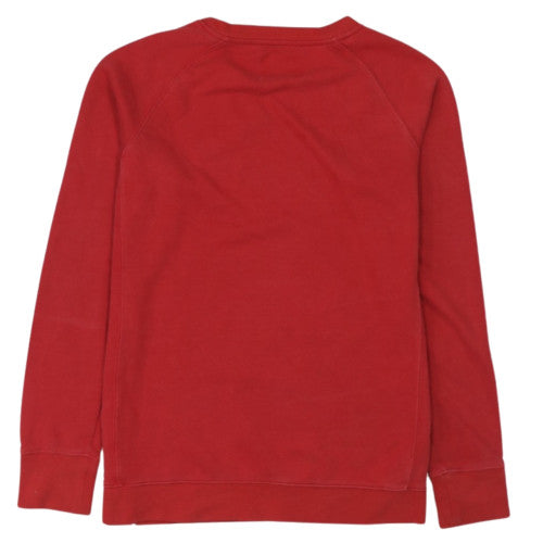 Champion Women's Red Crew Neck Pullover Sweatshirt Size M