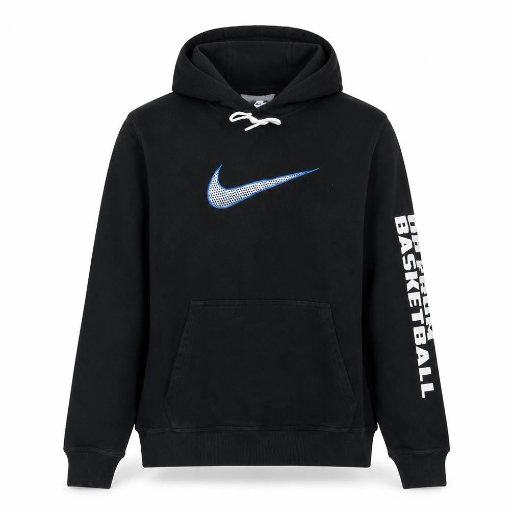 Nike Men's Black Medium Pullover Hoodie Basketball Graphic