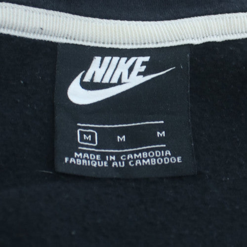 Nike Men's Black Full Zip Hoodie M Sportswear Fleece Sweatshirt