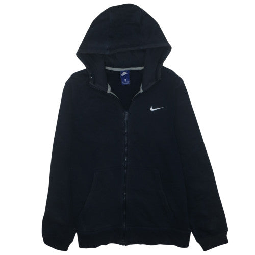 Nike Men's Black Full Zip Hoodie Size M Fleece Sportswear