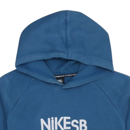 Nike SB Men's Blue Pullover Hoodie Size S Regular Fit Fleece