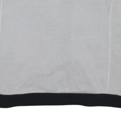 Adidas Mens Grey Germany Long Sleeve Sweatshirt M Football Retro