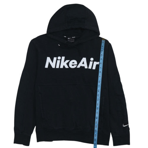 Nike Air Men's Black Pullover Hoodie Size S Regular Fit Fleece