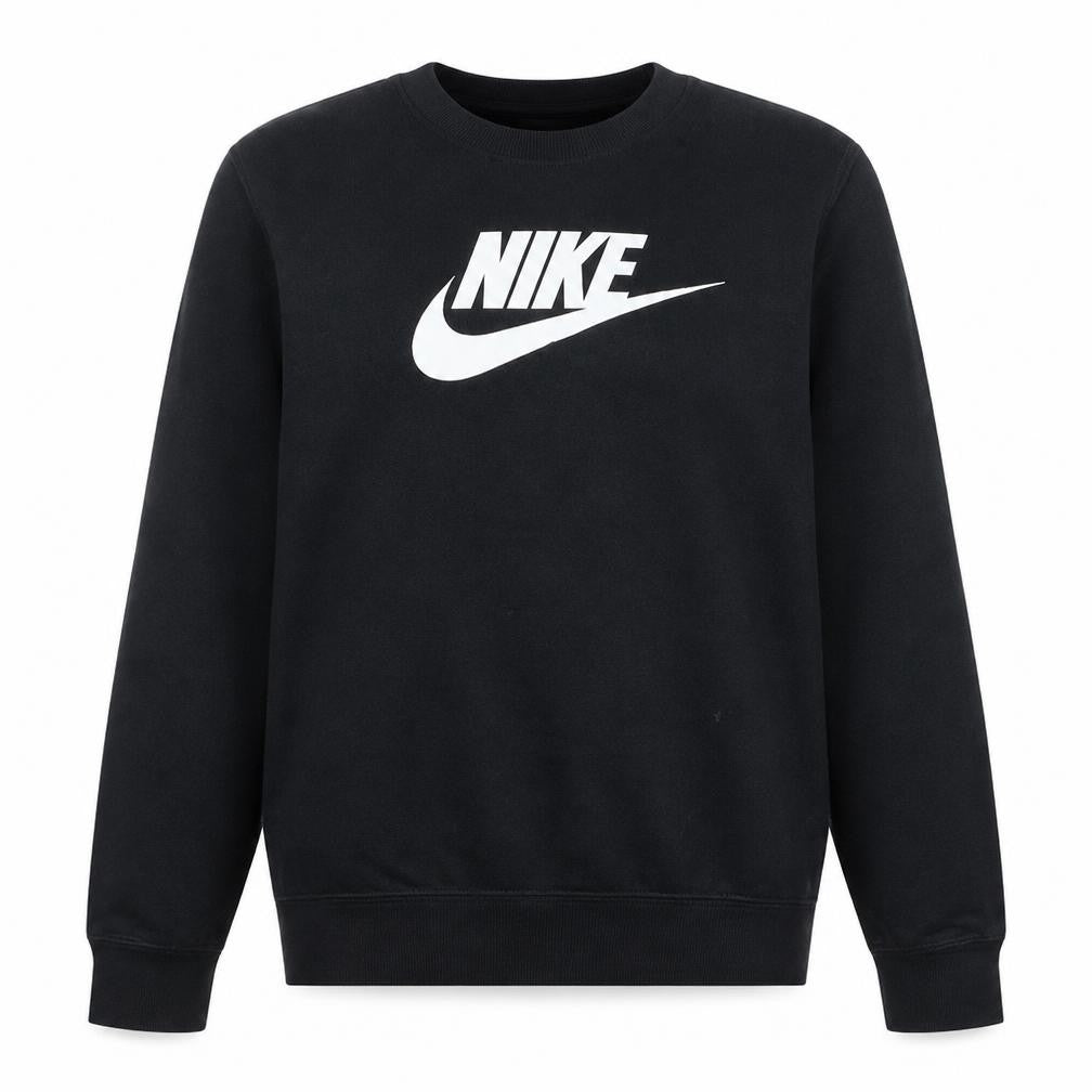 Nike Men's Black Small Crew Neck Pullover Sweatshirt