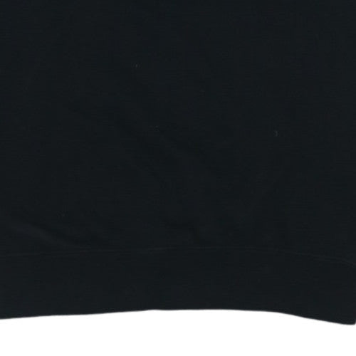 Nike Men's Black Small Crew Neck Pullover Sweatshirt