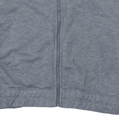 Nike Girls Grey Dri-Fit Full Zip Hoodie XL Lightweight Sportswear