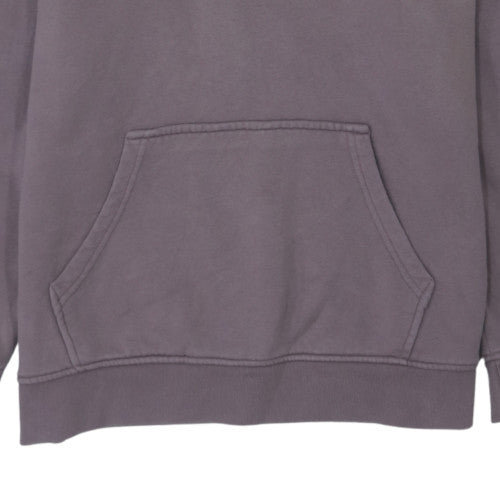 Adidas Womens Purple Pullover Hoodie Size 16 Relaxed Fit Logo Cotton
