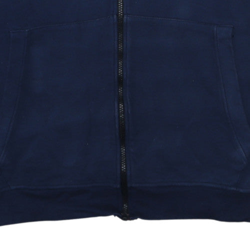 Nike Men's Navy Blue Full Zip Hoodie XL Classic Sportswear