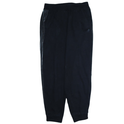 Adidas Womens Black M Jogger Sweatpants Elastic Waist Pockets