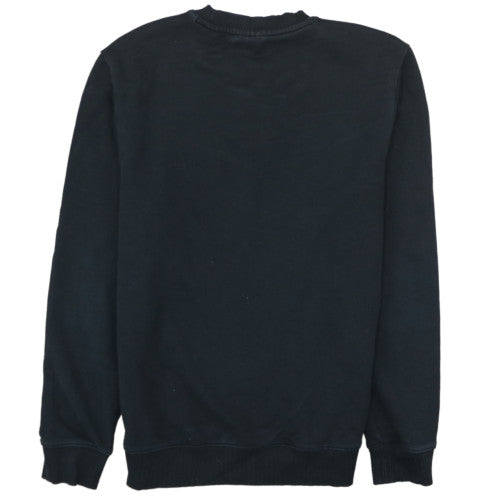 Hugo Boss Men's Black Crew Neck Logo Sweatshirt Size M