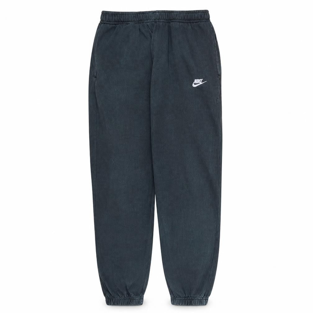 Nike Men's Black Fleece Sweatpants L Regular Fit Tapered Joggers