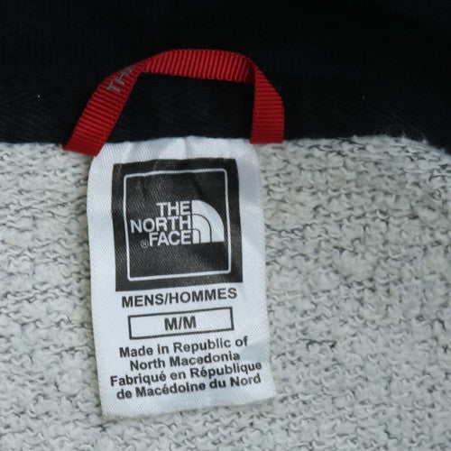 The North Face Mens Grey Pullover Hoodie Size M Outdoor Fleece