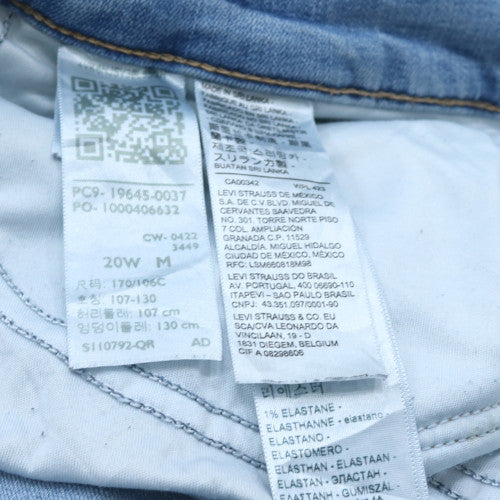 Levi's Women's Blue 315 Shaping Bootcut Stretch Denim Jeans Size 20W