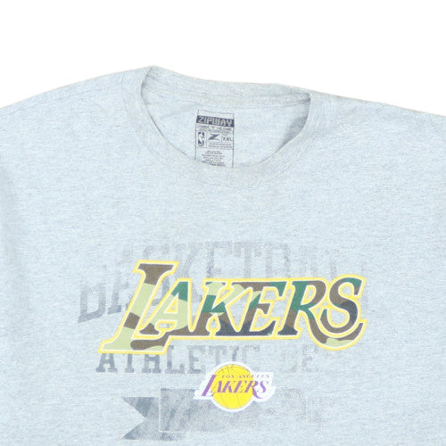 Zipway Men's Grey Los Angeles Lakers Graphic T-Shirt XXL
