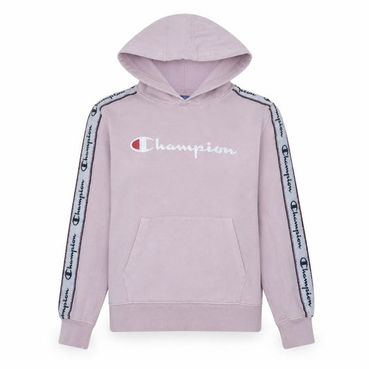 Champion Womens Pink XS Pullover Hoodie Logo Hooded Sweatshirt