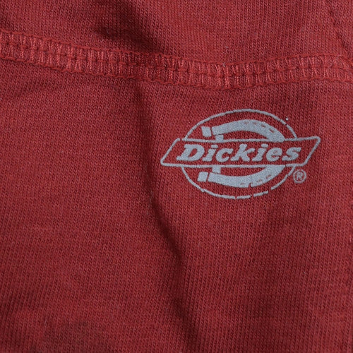 Dickies Mens Red 4XLT Performance Temp-iQ Cotton T-Shirt