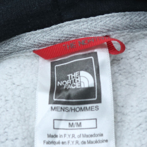 The North Face Men's Grey Pullover Hoodie M Fleece Logo Outdoor