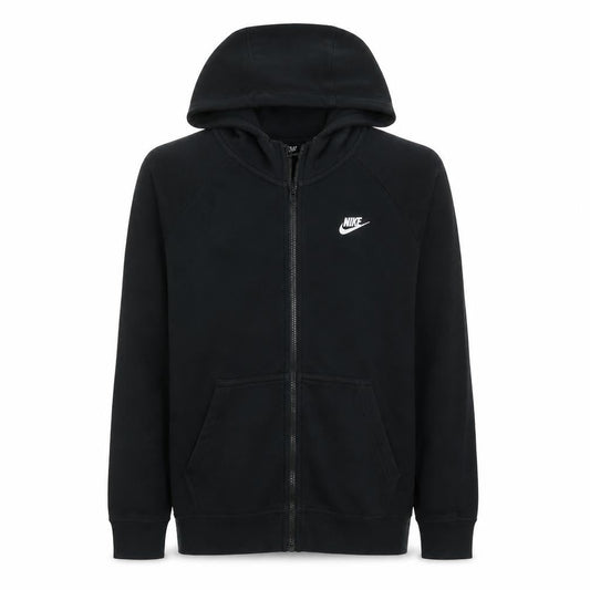 Nike Men's Black Full Zip Hoodie M Fleece Sportswear