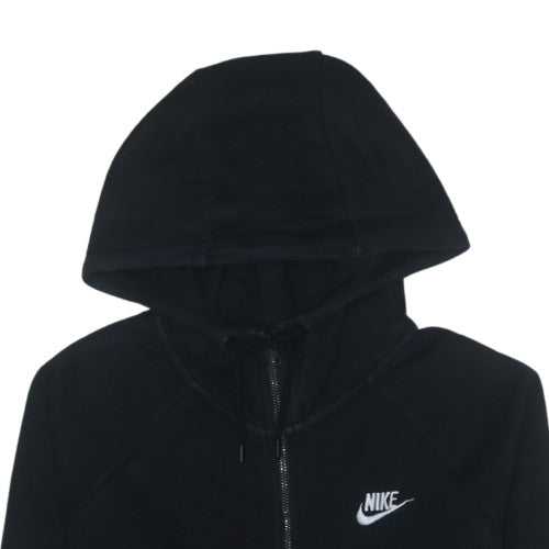 Nike Men's Black Full Zip Hoodie M Fleece Sportswear
