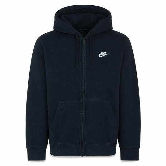 Nike Men's Black Full Zip Hoodie Size S Sportswear Fleece