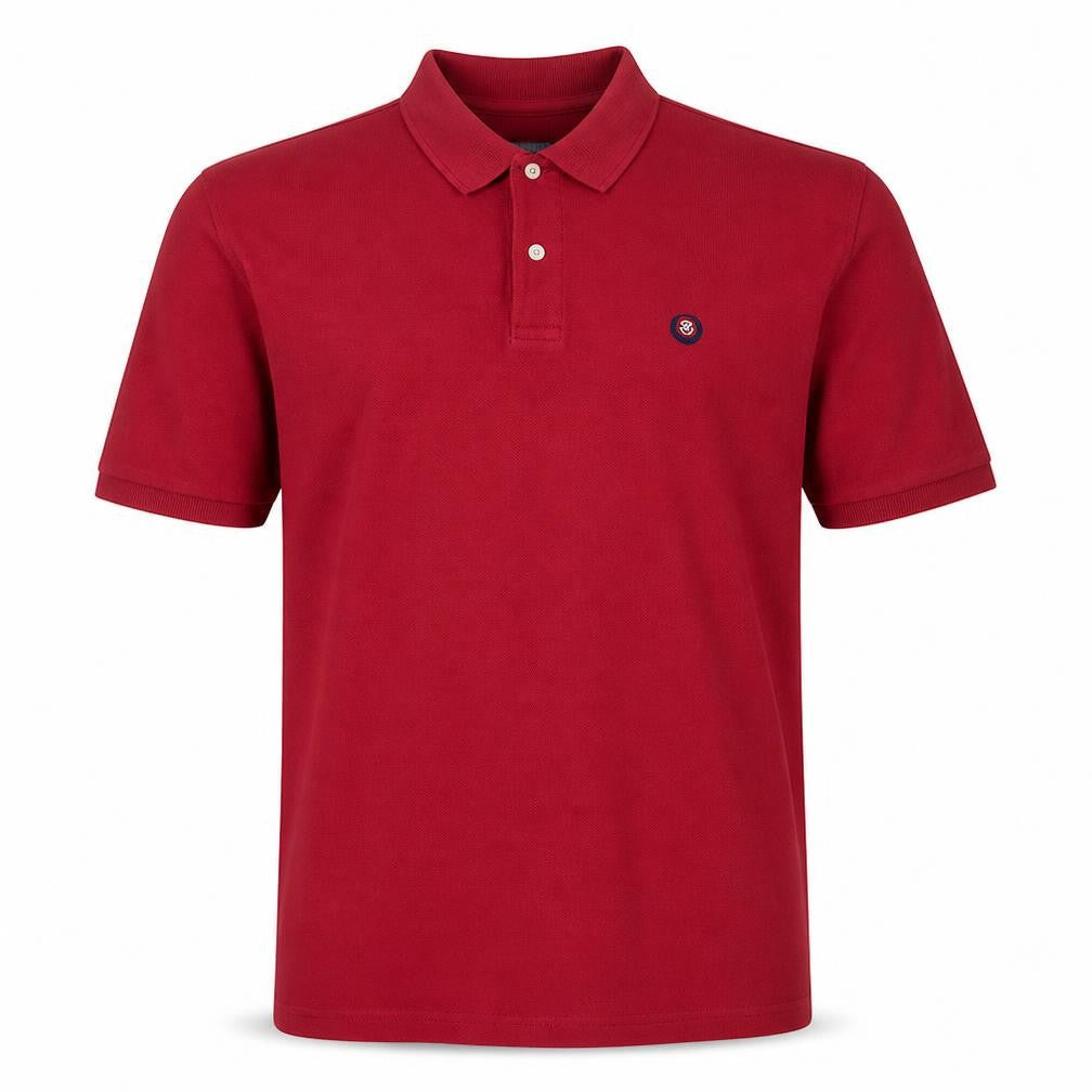 Chaps Ralph Lauren Men's Red 2XL Cotton Short Sleeve Polo Shirt