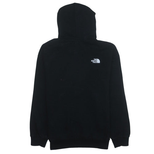 The North Face Men's Black Pullover Hoodie L Fleece Outdoor Logo