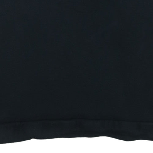 adidas Men’s Black Crew Neck Pullover Sweatshirt M Sports Fleece