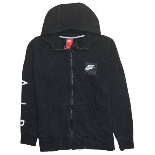 Nike Men’s Black Full Zip Hoodie S Fleece Sportswear