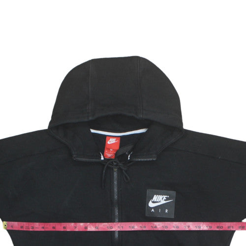 Nike Men’s Black Full Zip Hoodie S Fleece Sportswear