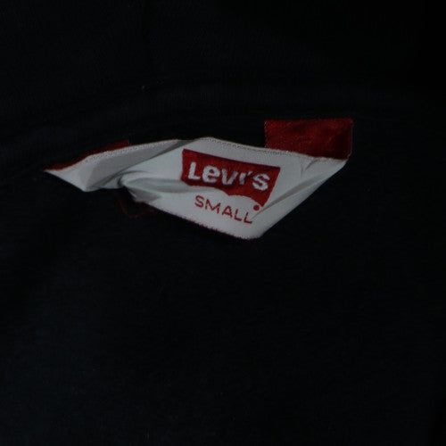 Levi's Men's Black Small Pullover Hoodie Logo Sweatshirt