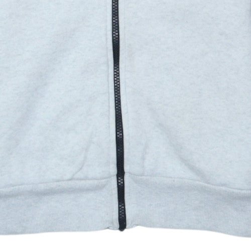Adidas Women Grey Full Zip Hoodie Small Sport Essentials