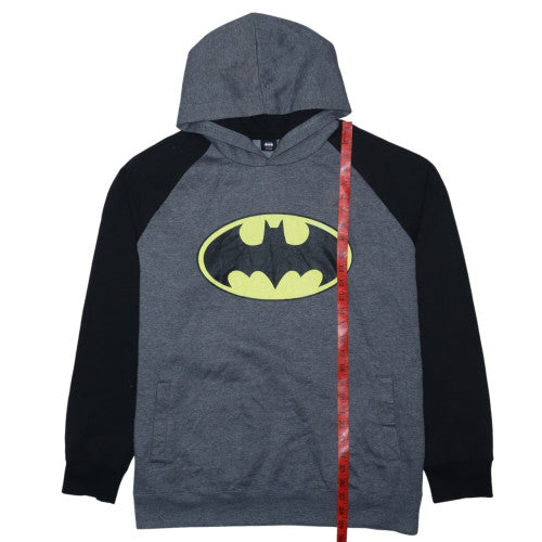 Jay Jays Batman Men Grey 2XL Pullover Hoodie Graphic Print