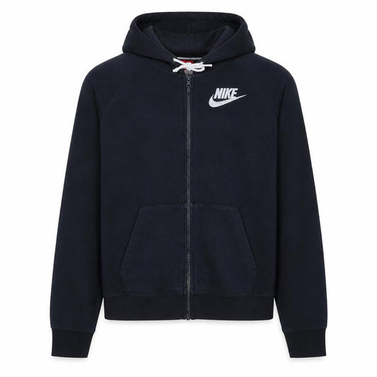 Nike Men's Black Full Zip Hoodie M Fleece Sportswear Sweatshirt