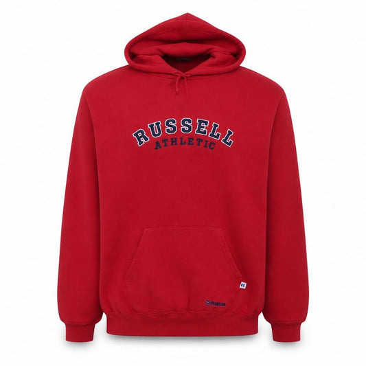 Russell Athletic Men's Red XL Pullover Hoodie Sweatshirt