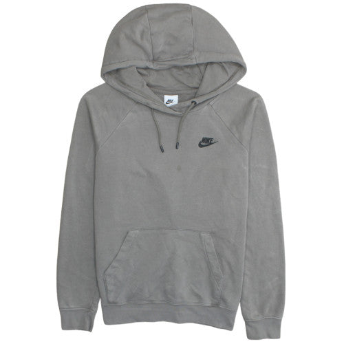 Nike Men's Grey Pullover Hoodie Small Regular Fit Fleece