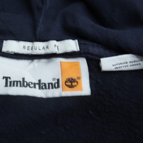 Timberland Men's Blue Regular Fit Pullover Hoodie Size M
