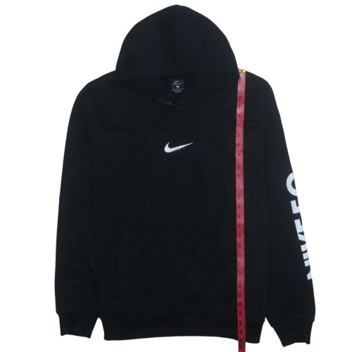 Nike Men's Black Dri-FIT Pullover Hoodie XL Sports Logo
