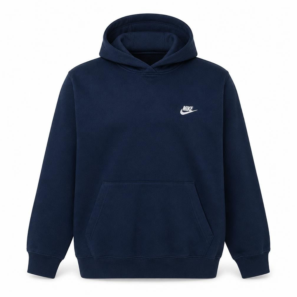 Nike Men's Blue Pullover Hoodie L Regular Fit Fleece